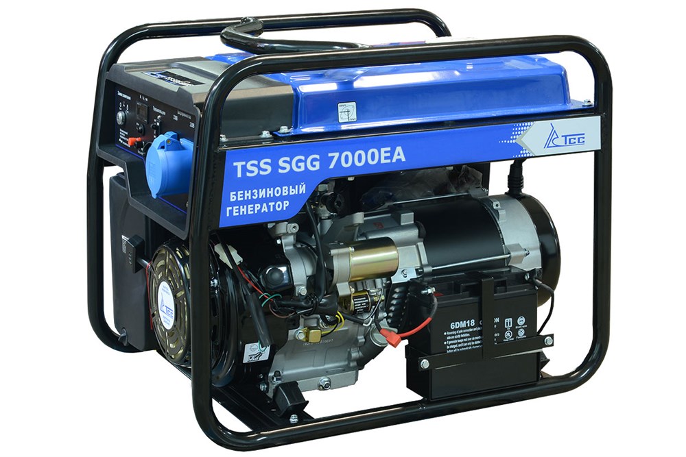 Фото 5 - Бензогенератор TSS SGG 7000EA.