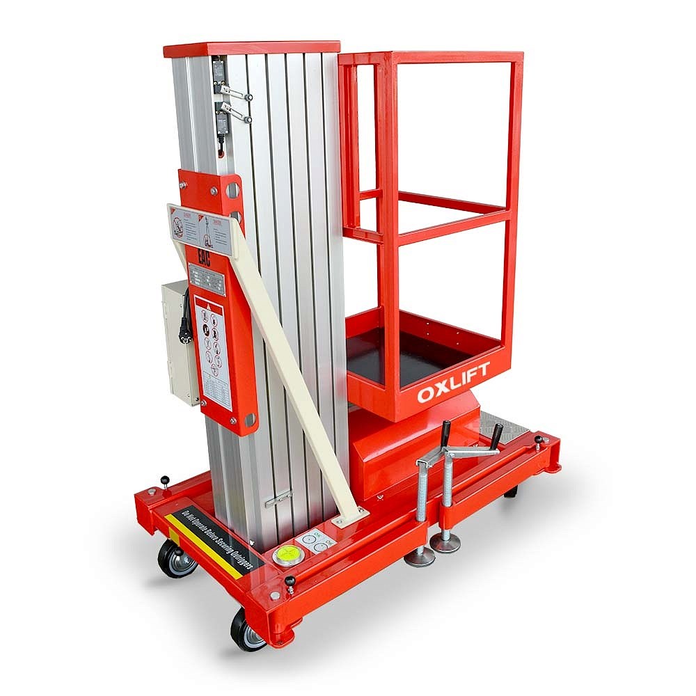 Фото 22 - Телескопический Одномачтовый Подъемник ZX-1-060 OXLIFT 6 м 125 кг.