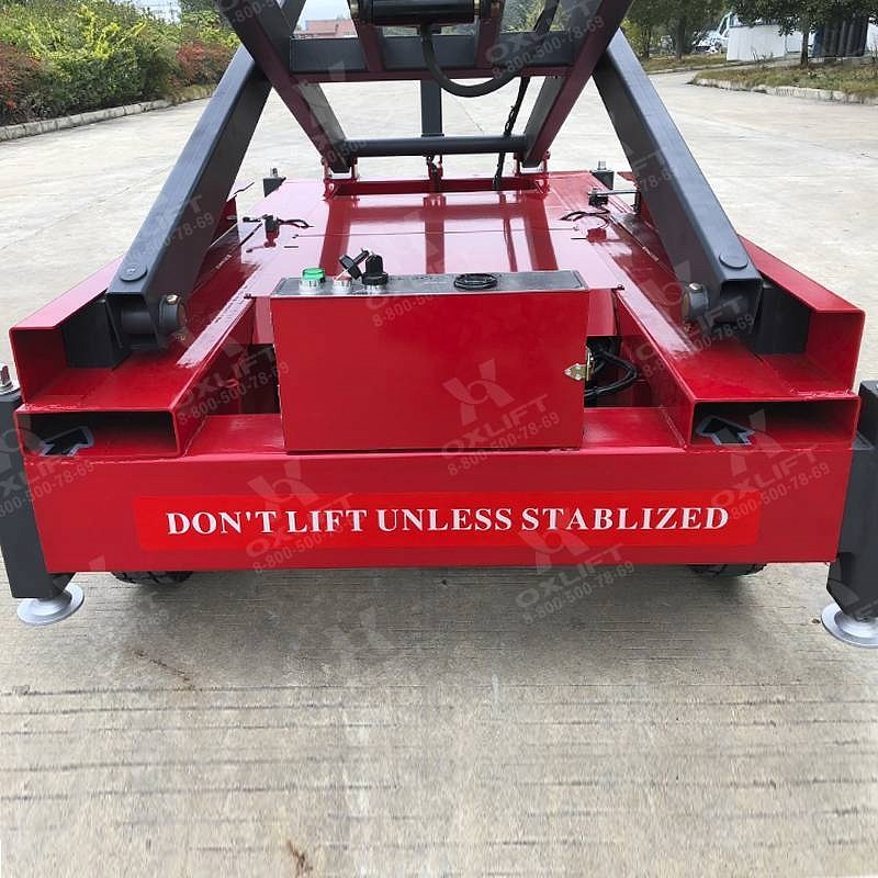 Фото 6 - Самоходный Ножничный Подъемник QZ-030-080 OXLIFT 300 кг 8 м.