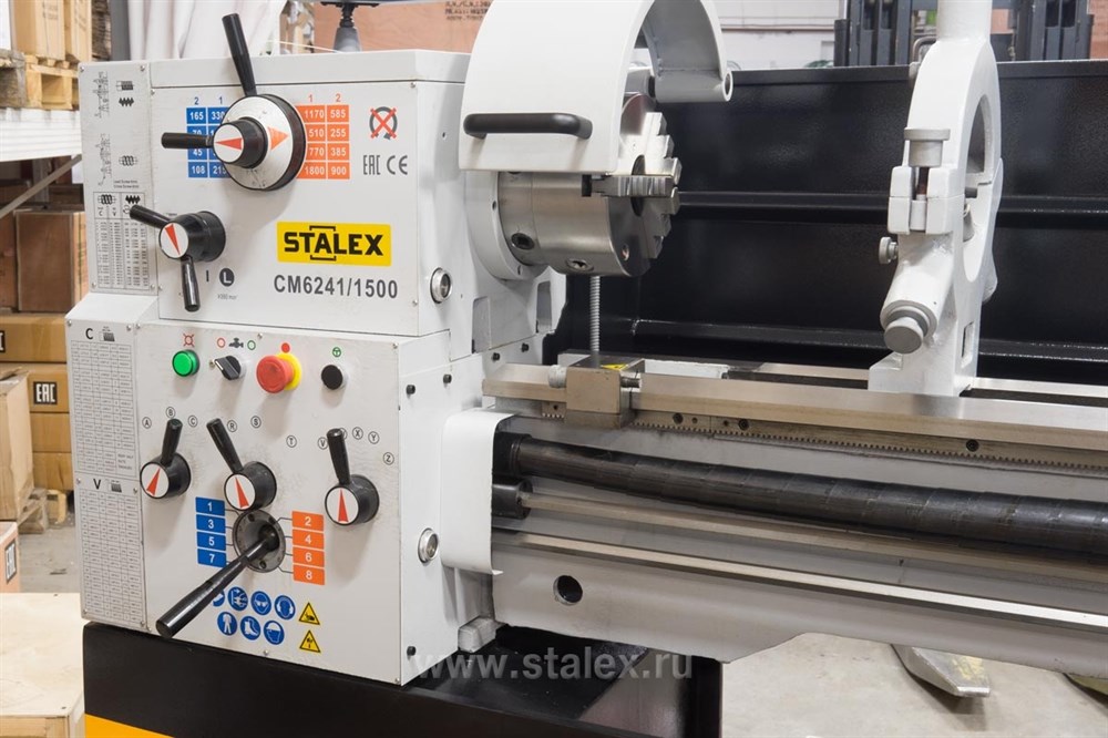 Фото 41 - Токарно-винторезный станок STALEX CM6241/1500.
