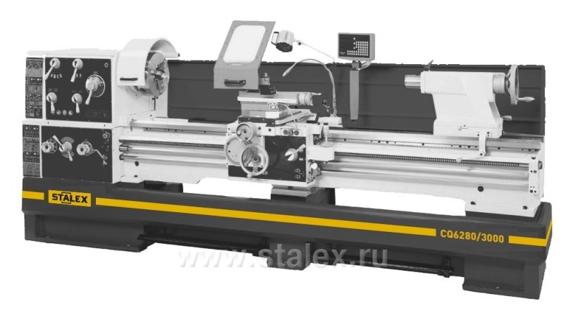 Фото 42 - Станок токарно-винторезный STALEX CQ6280/3000 (Аналог токарного станка 16К40, ДИП400).