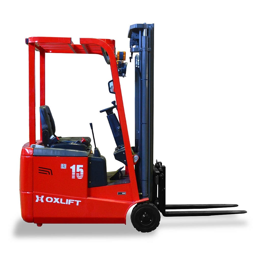 Фото 13 - Мини Электропогрузчик OXLIFT MPX15 h3 4500 мм с боковым смещением каретки.