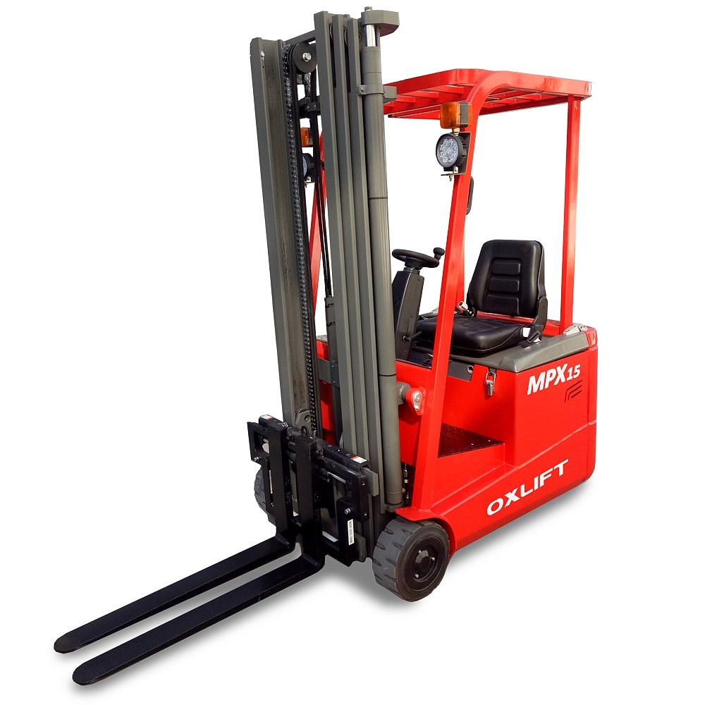 Фото 17 - Мини Электропогрузчик OXLIFT MPX15 h3 3500 мм с боковым смещением каретки.