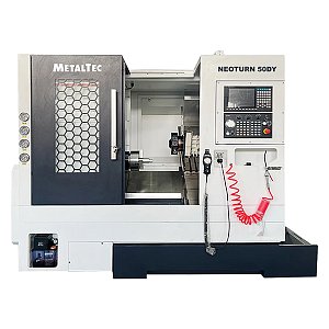Фото 5 - MetalTec Neo Turn 50DY (200) Токарный автомат с ЧПУ.