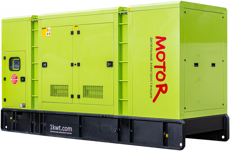 Фото 6 - АД320-Т400 дизельный генератор Motor 320 кВт В кожухе на двигателе Yuchai / YC6K520-D30.